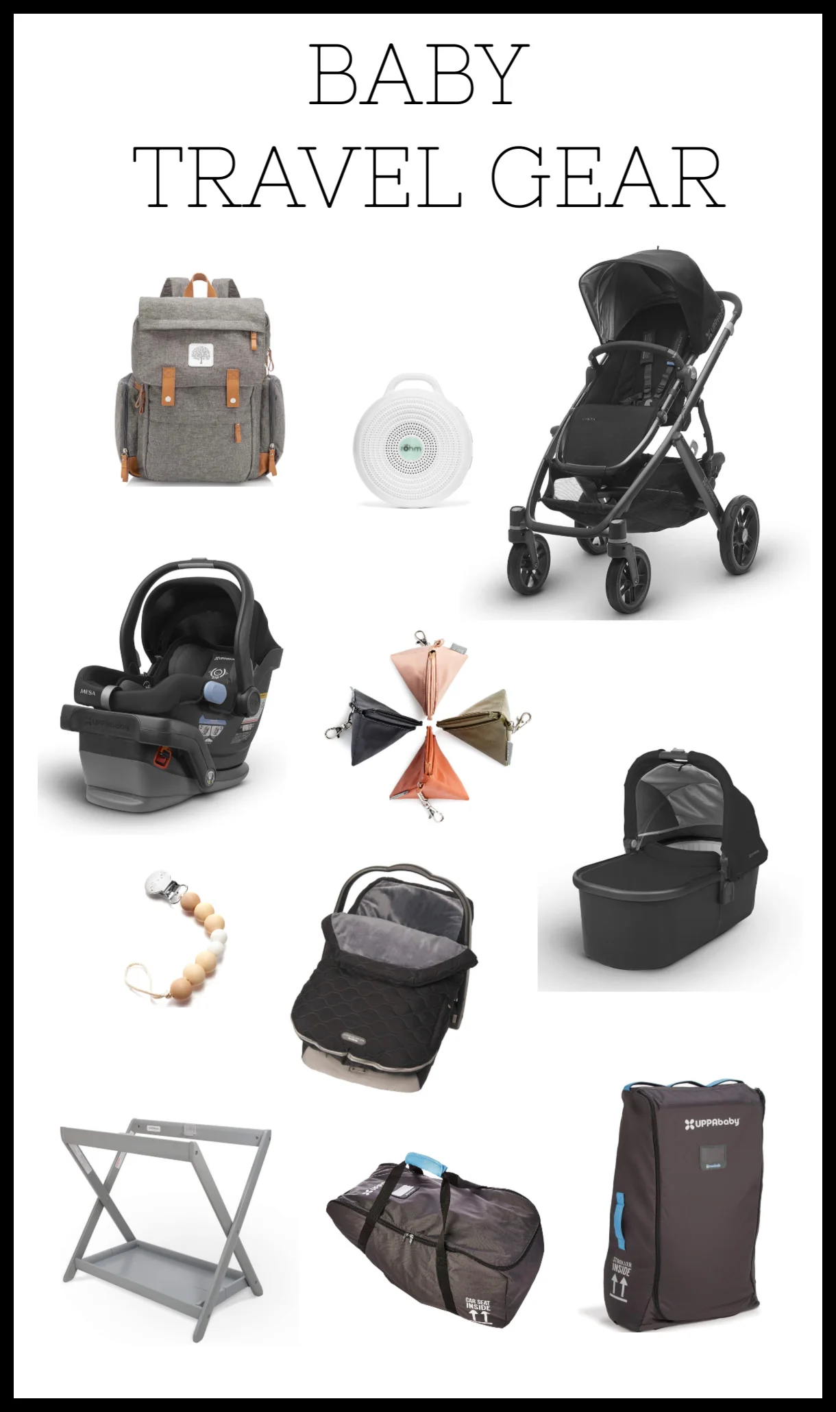 Baby travel deals supplies